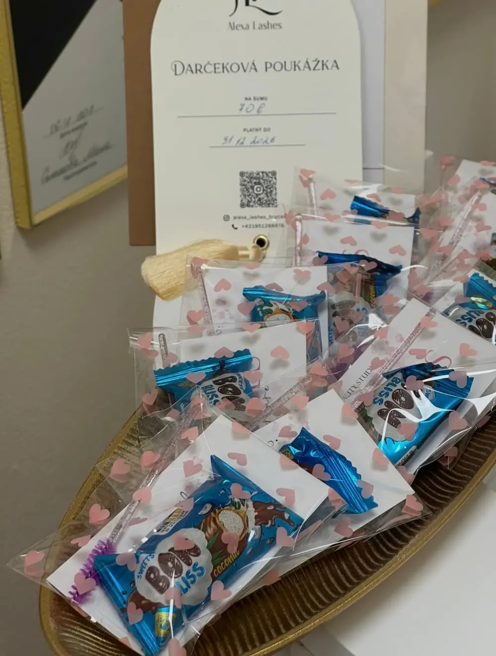 Darčeky pre klientov salónu